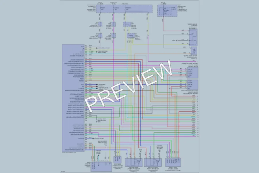 2009 Acura MDX Anti Lock Brakes wiring diagram preview
