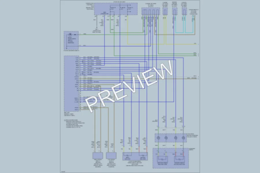 2009 Acura MDX Transmission wiring diagram preview