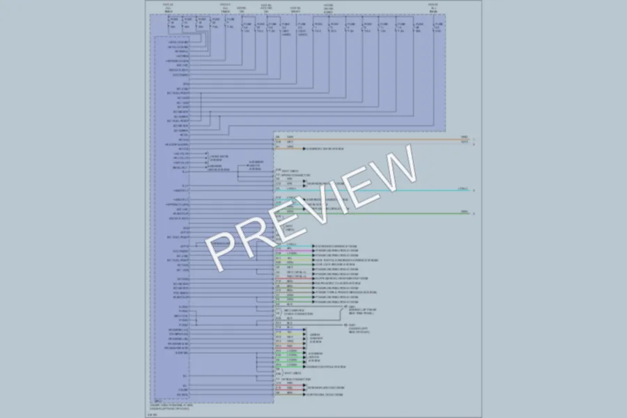 2009 Acura RDX Body Control Modules wiring diagram preview