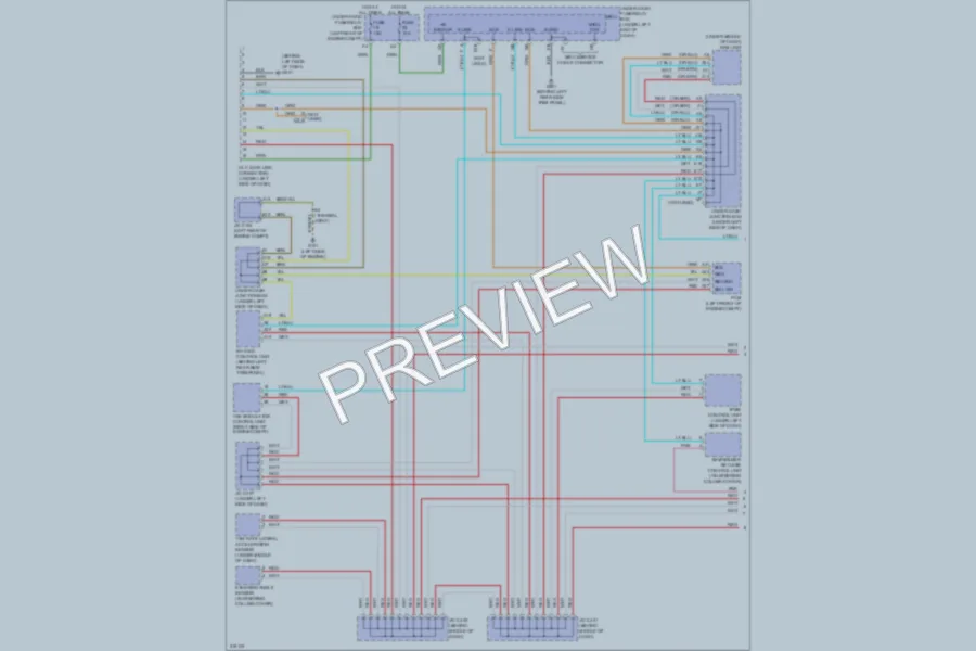 2009 Acura RDX Computer Data Lines wiring diagram preview