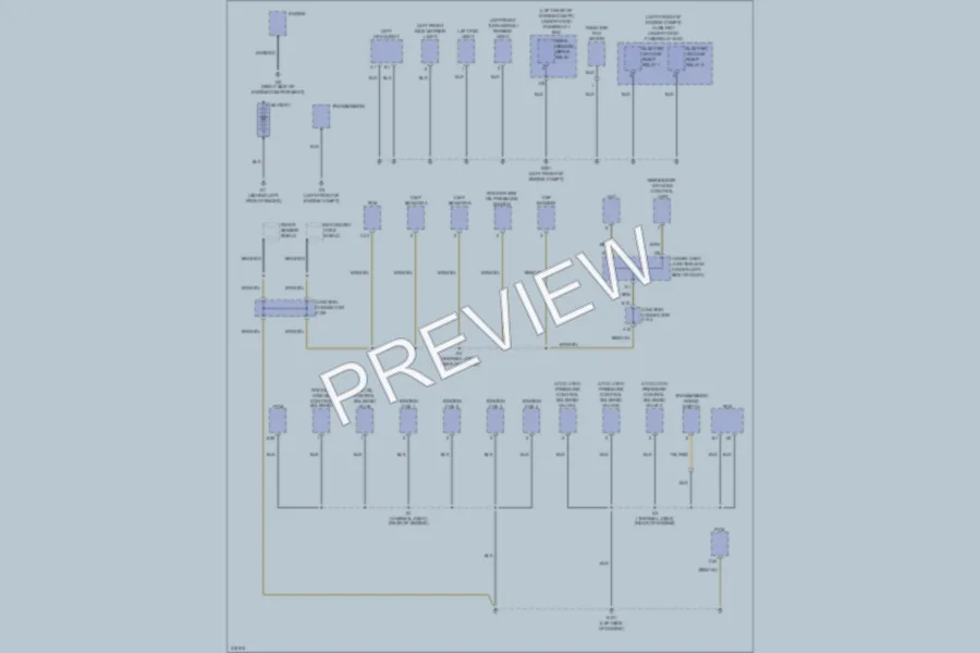 2009 Acura RDX Ground Distribution wiring diagram preview