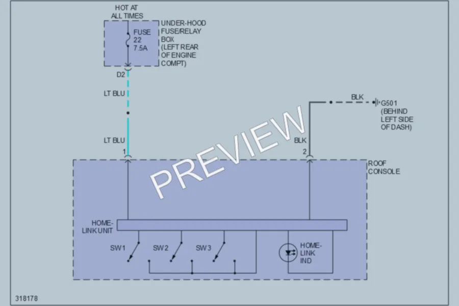 2009 Acura RDX Navigation wiring diagram preview