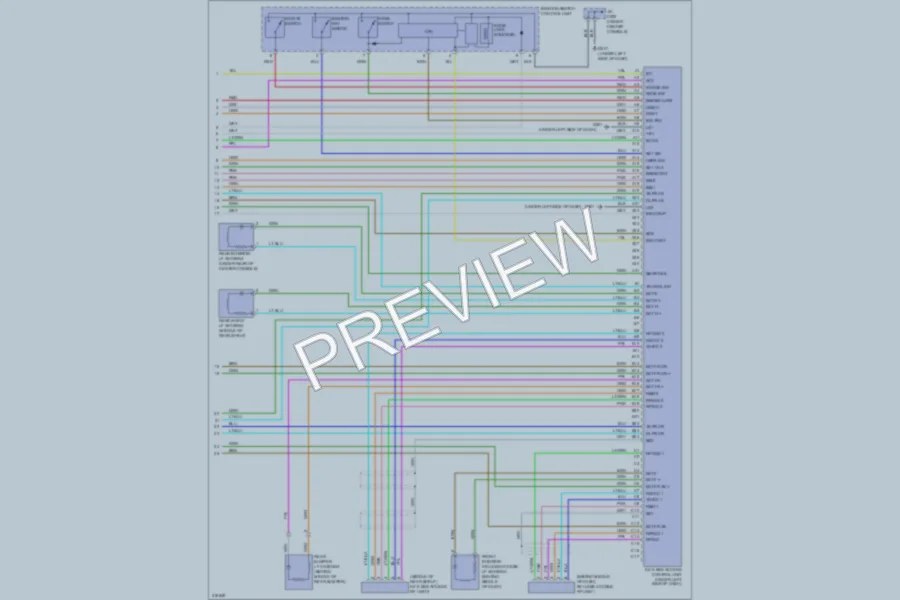 2009 Acura RL Anti Theft wiring diagram preview