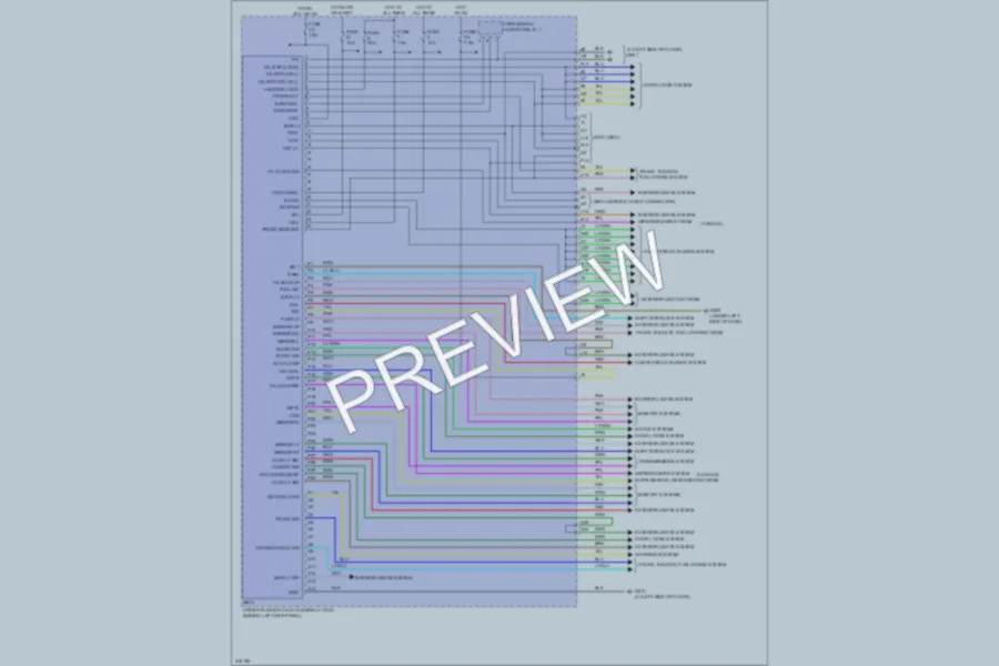 2009 Acura RL Body Control Modules wiring diagram preview