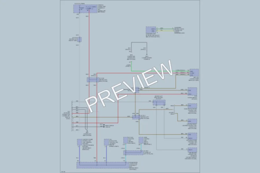 2009 Acura RL Computer Data Lines wiring diagram preview
