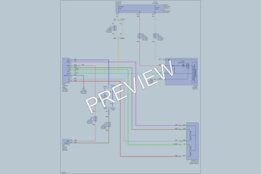 2009 Acura RL Electronic Power Steering wiring diagram preview