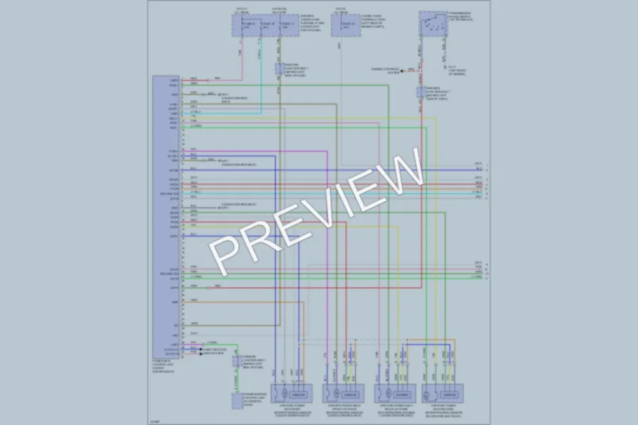2009 Acura TL Memory Systems wiring diagram preview