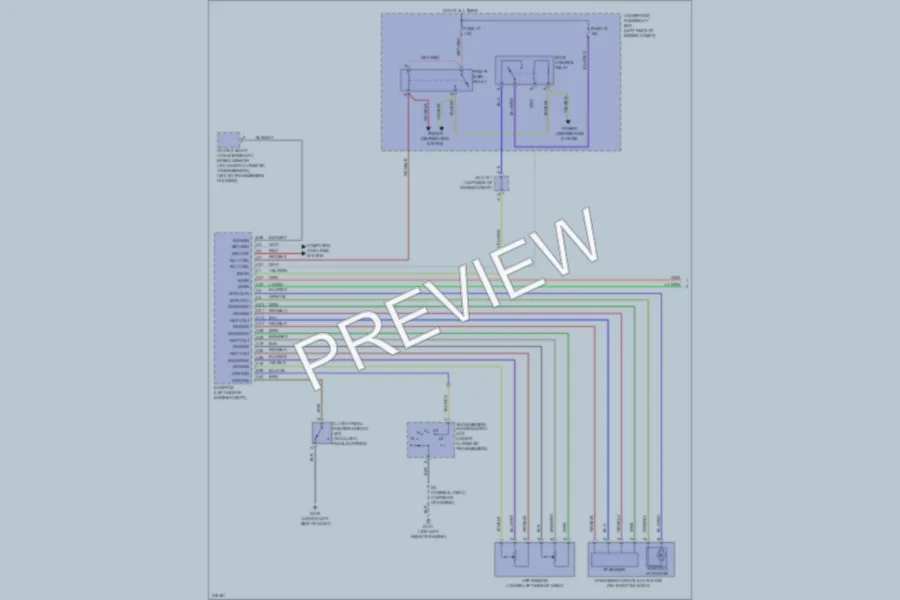 2009 Acura TSX Cruise Control wiring diagram preview