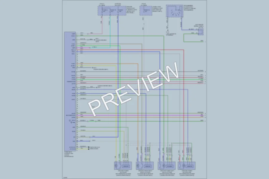 2009 Acura TSX Memory Systems wiring diagram preview