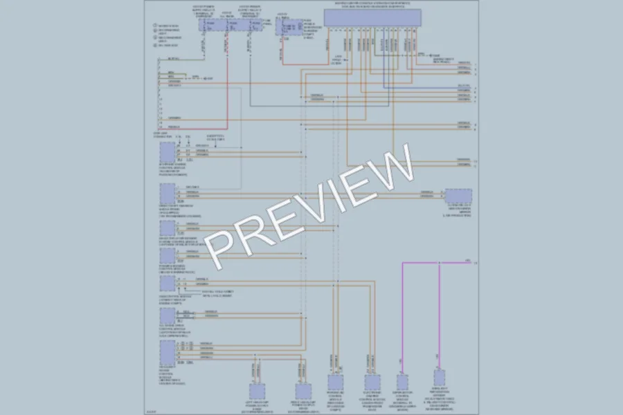 2009 Audi A3 Computer Data Lines wiring diagram preview