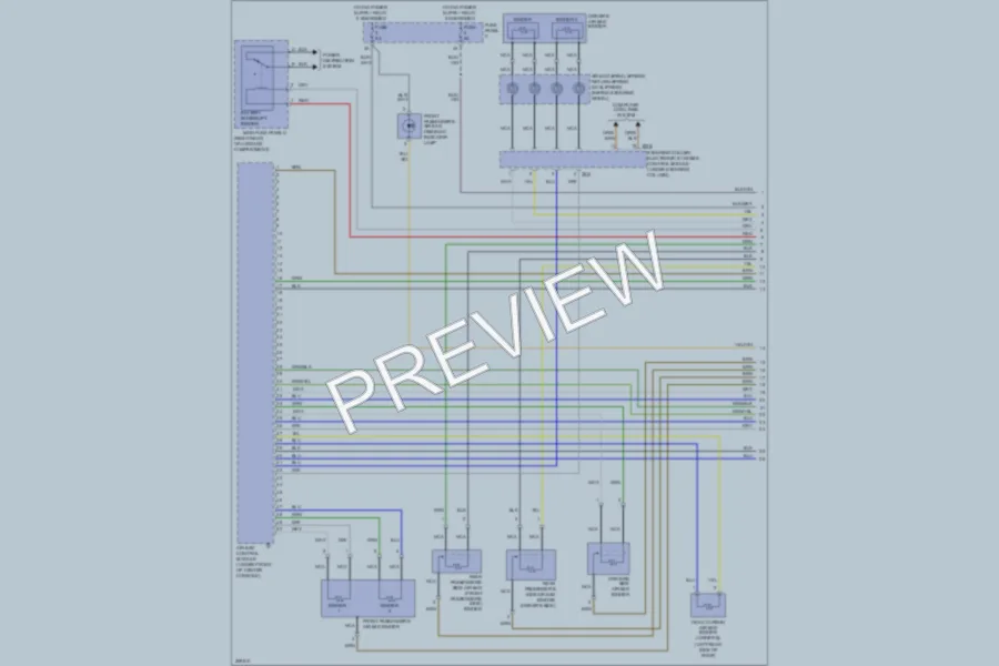 2009 Audi A3 Supplemental Restraints wiring diagram preview
