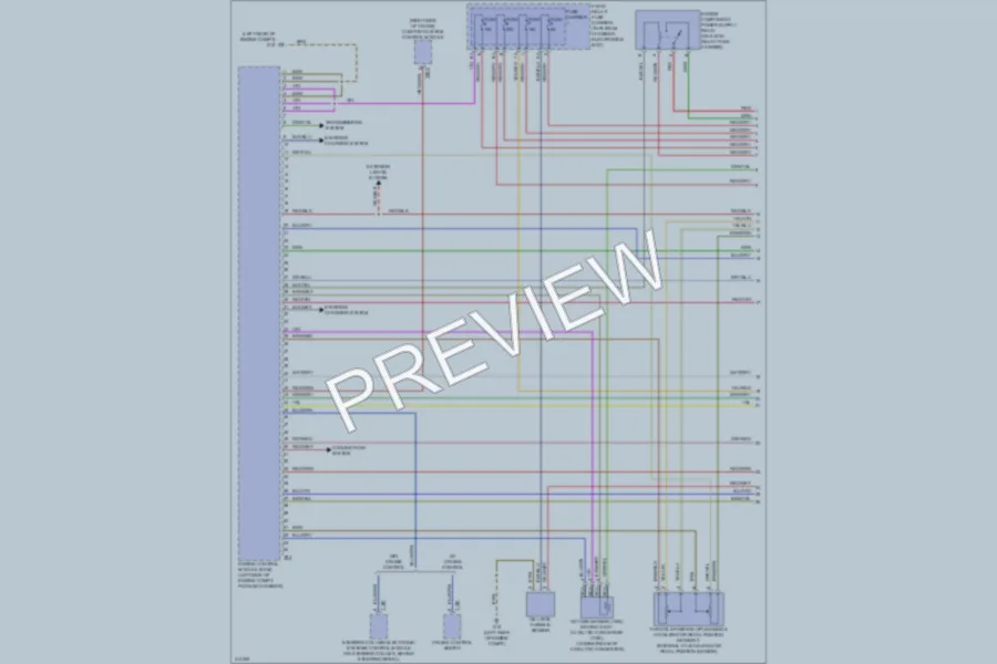2009 Audi A4 Engine Performance wiring diagram preview