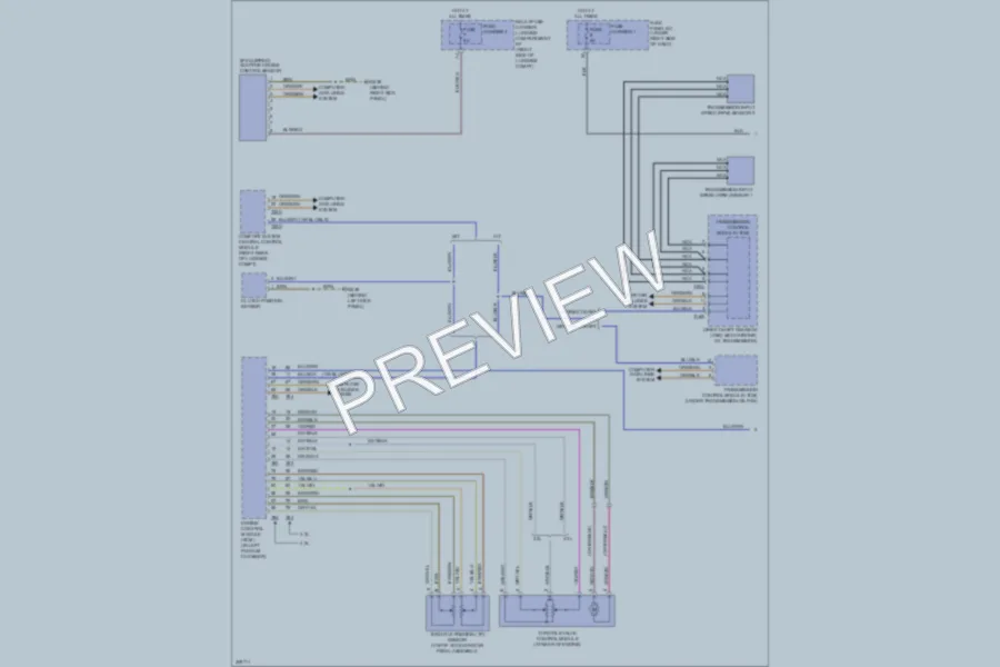 2009 Audi A5 Cruise Control wiring diagram preview