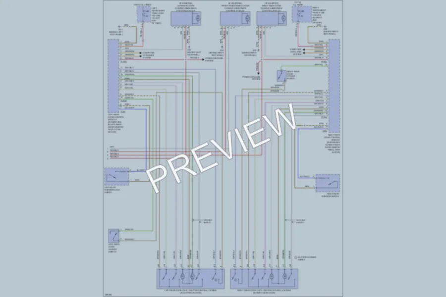 2009 Audi A8L Anti Theft wiring diagram preview