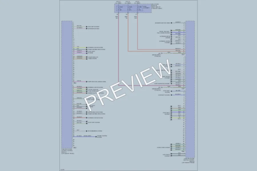 2009 Audi Q5 Body Control Modules wiring diagram preview
