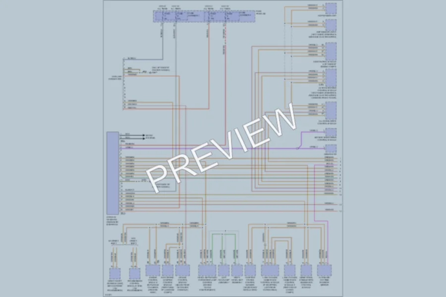 2009 Audi Q5 Computer Data Lines wiring diagram preview