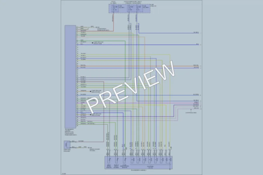 2009 Audi Q7 Transmission wiring diagram preview