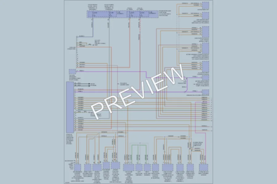 2009 Audi S4 Computer Data Lines wiring diagram preview
