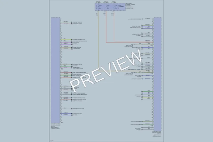 2009 Audi S5 Body Control Modules wiring diagram preview