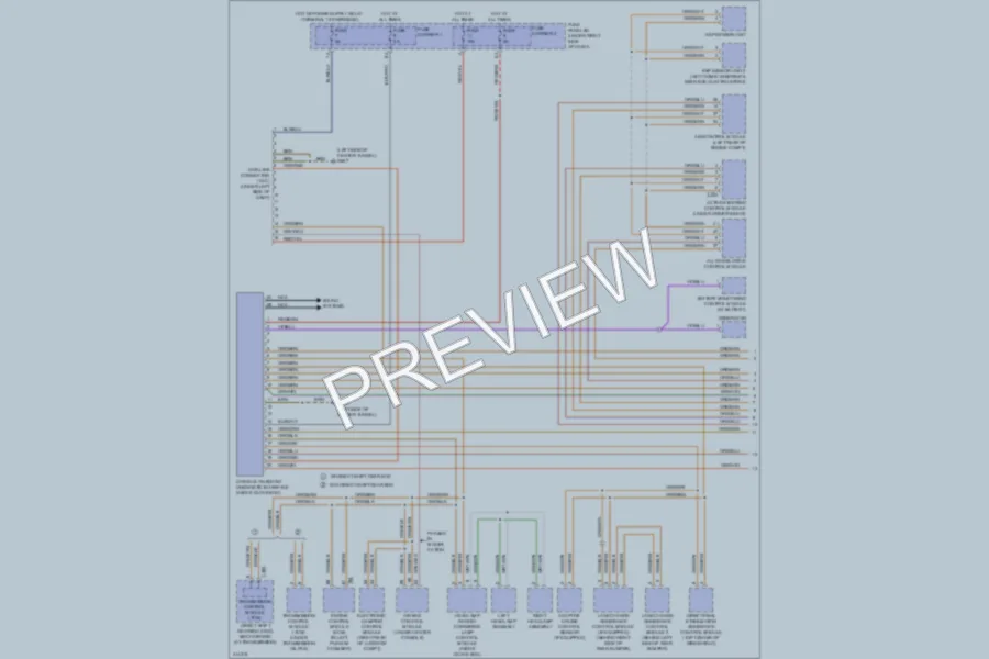2009 Audi S5 Computer Data Lines wiring diagram preview