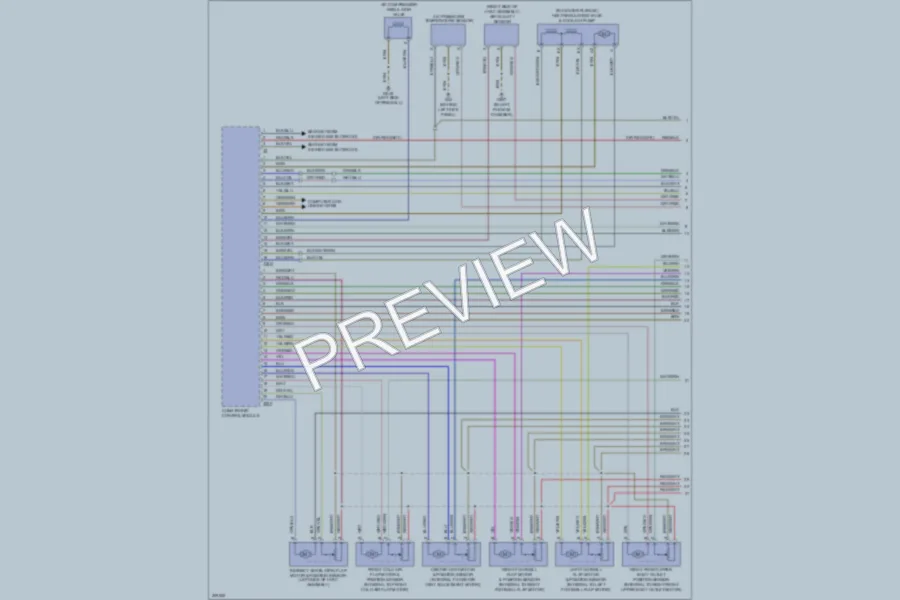 2009 Audi S6 Air Conditioning wiring diagram preview