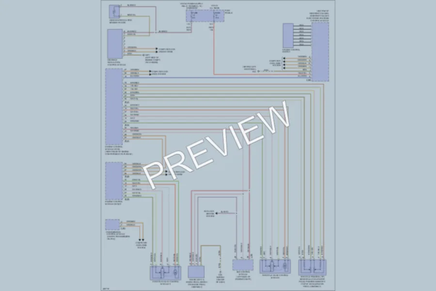 2009 Audi S6 Cruise Control wiring diagram preview
