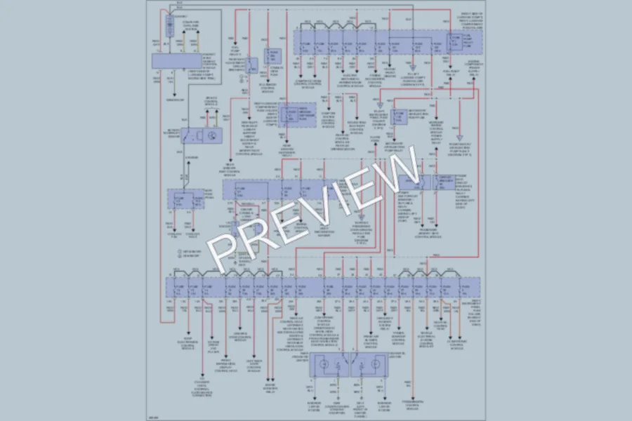 2009 Audi S8 Power Distribution wiring diagram preview