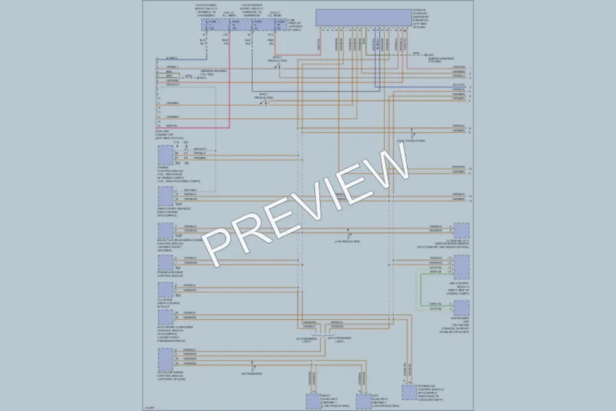 2009 Audi TT Computer Data Lines wiring diagram preview