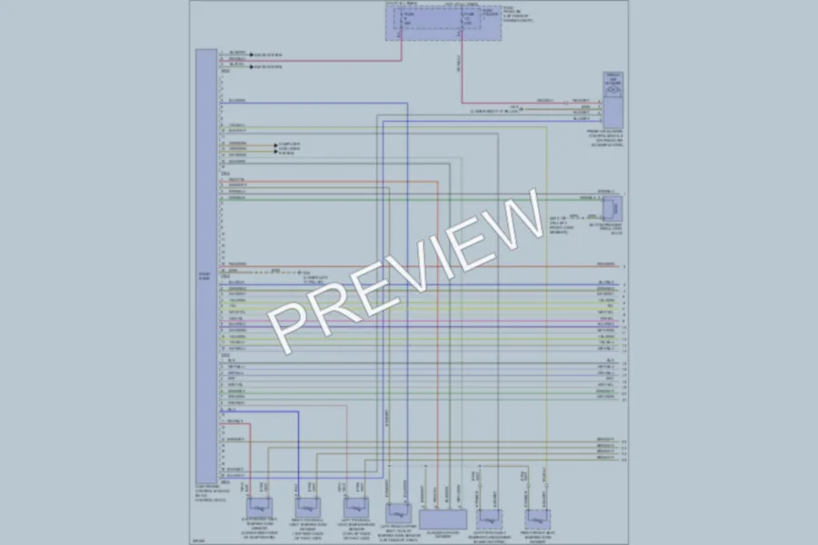 2009 Audi TTS Air Conditioning wiring diagram preview
