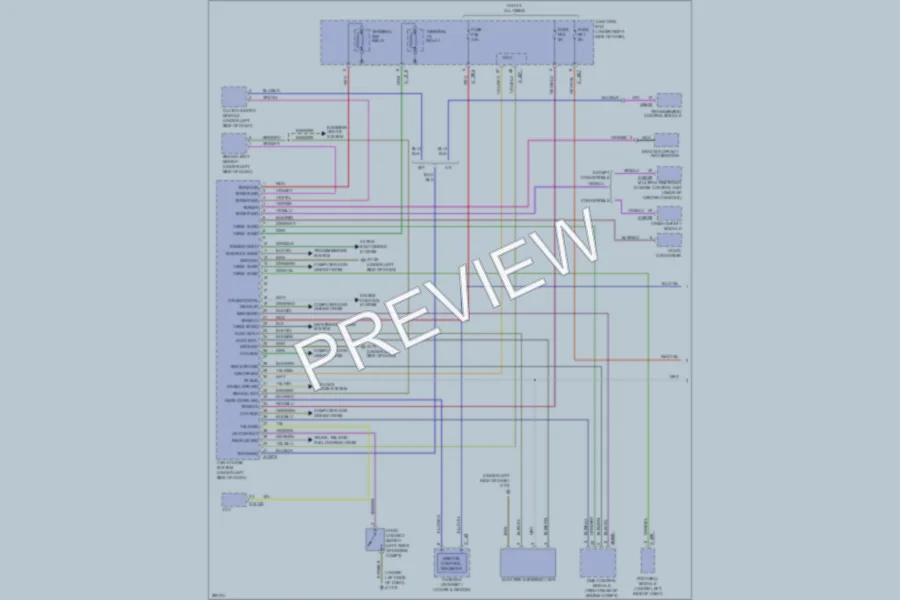 2009 BMW 128i Anti Theft wiring diagram preview