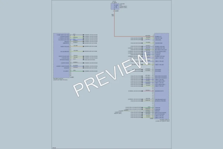 2009 BMW 135i Body Control Modules wiring diagram preview