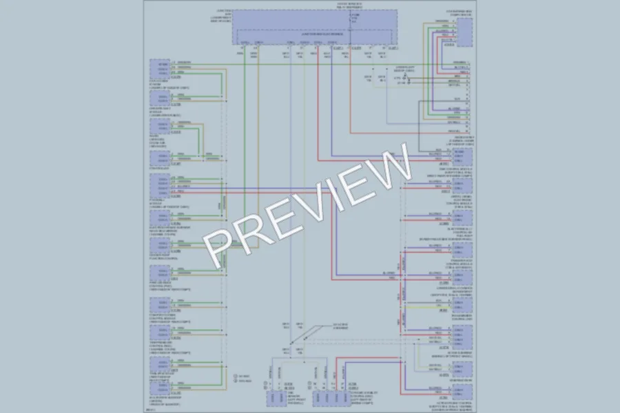 2009 BMW 135i Computer Data Lines wiring diagram preview
