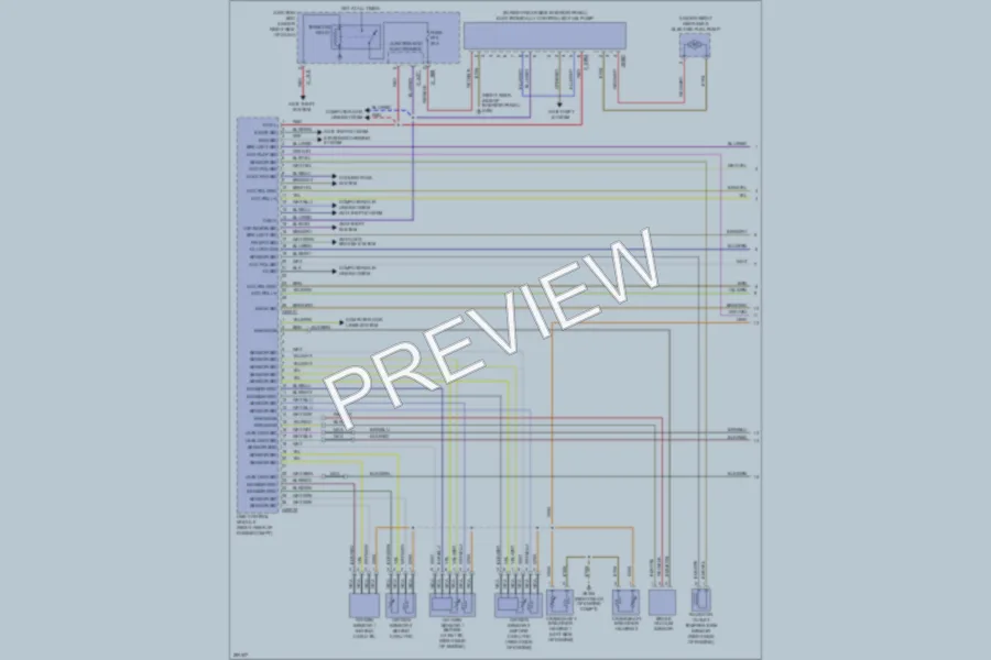2009 BMW 135i Engine Performance wiring diagram preview