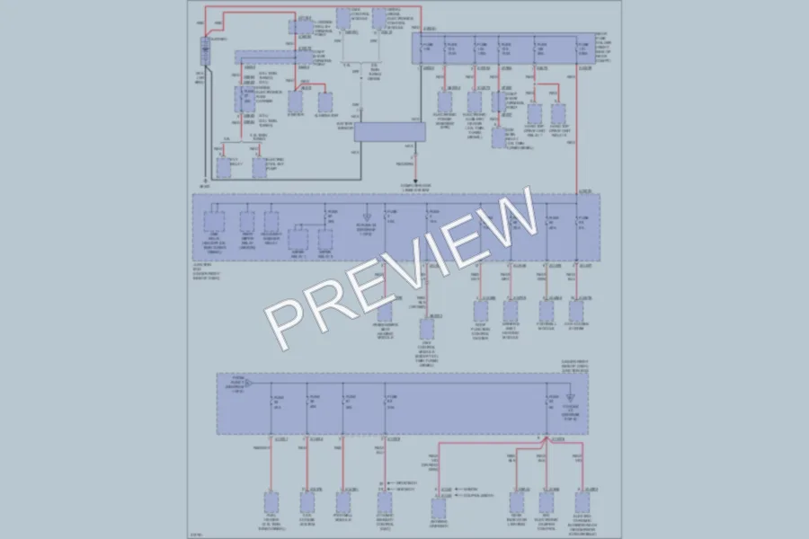 2009 BMW 335d Power Distribution wiring diagram preview