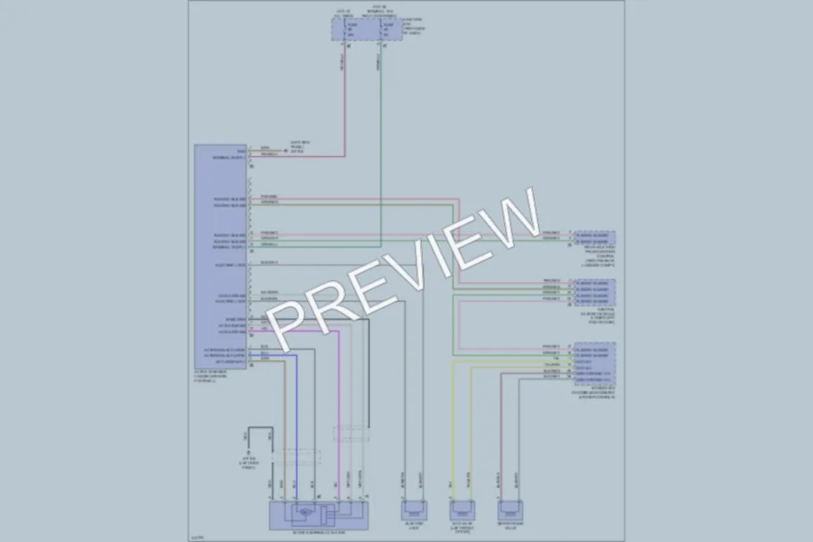 2009 BMW 750Li Electronic Power Steering wiring diagram preview