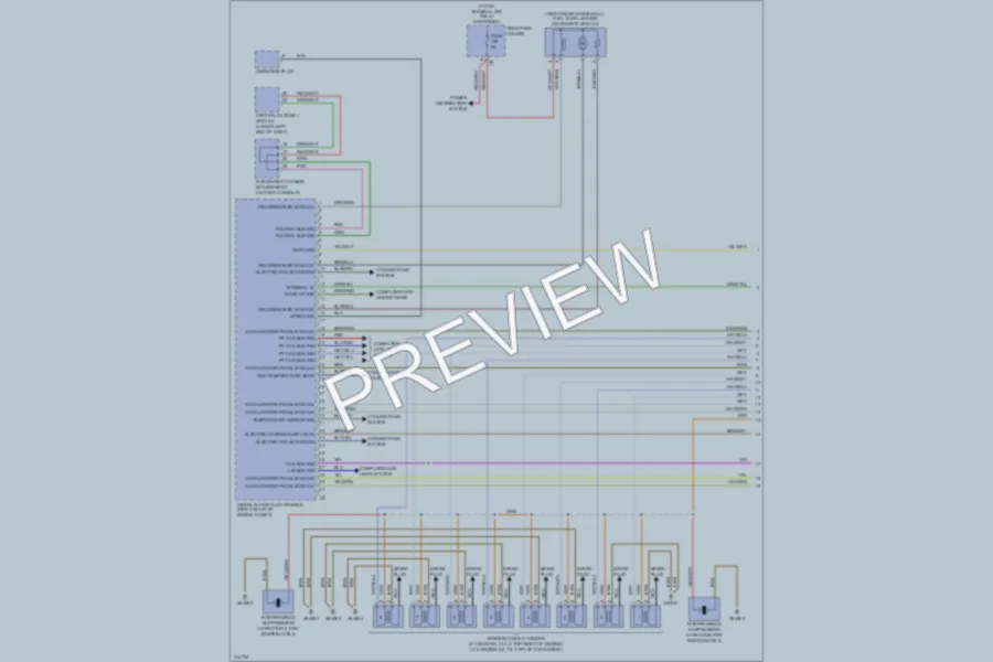 2009 BMW 750Li Engine Performance wiring diagram preview