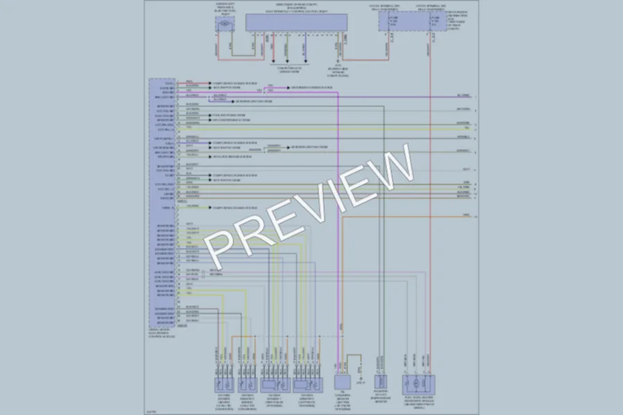 2009 BMW X5 Engine Performance wiring diagram preview