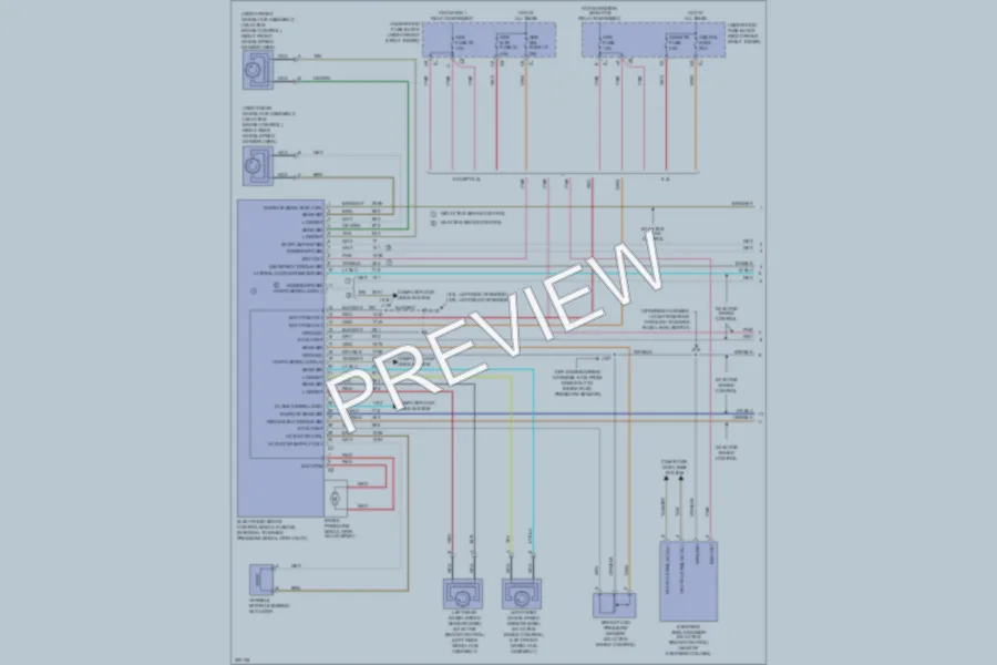 2009 Buick Allure Anti Lock Brakes wiring diagram preview