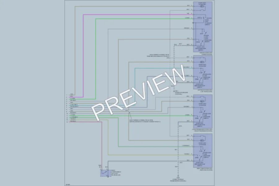 2009 Buick Allure Anti Theft wiring diagram preview