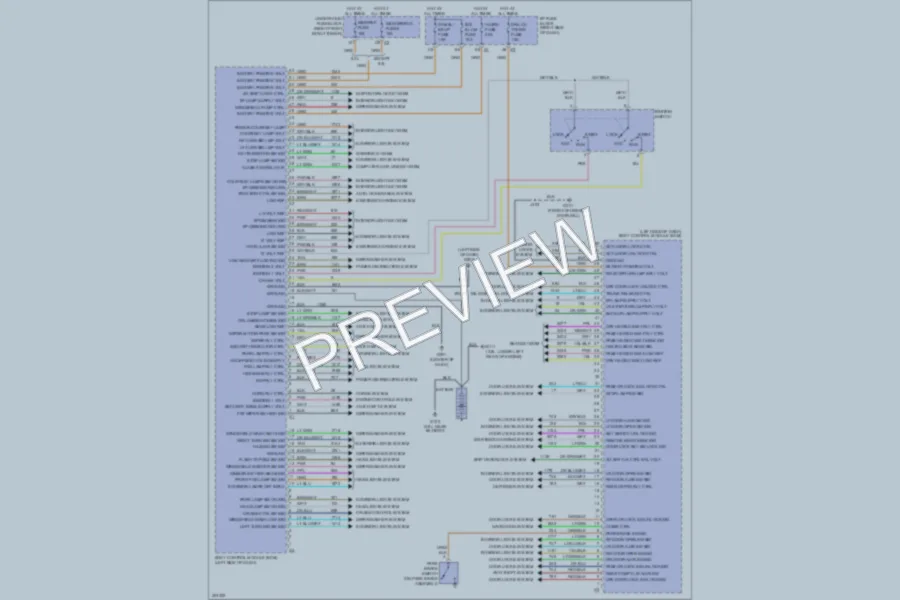 2009 Buick Allure Body Control Modules wiring diagram preview
