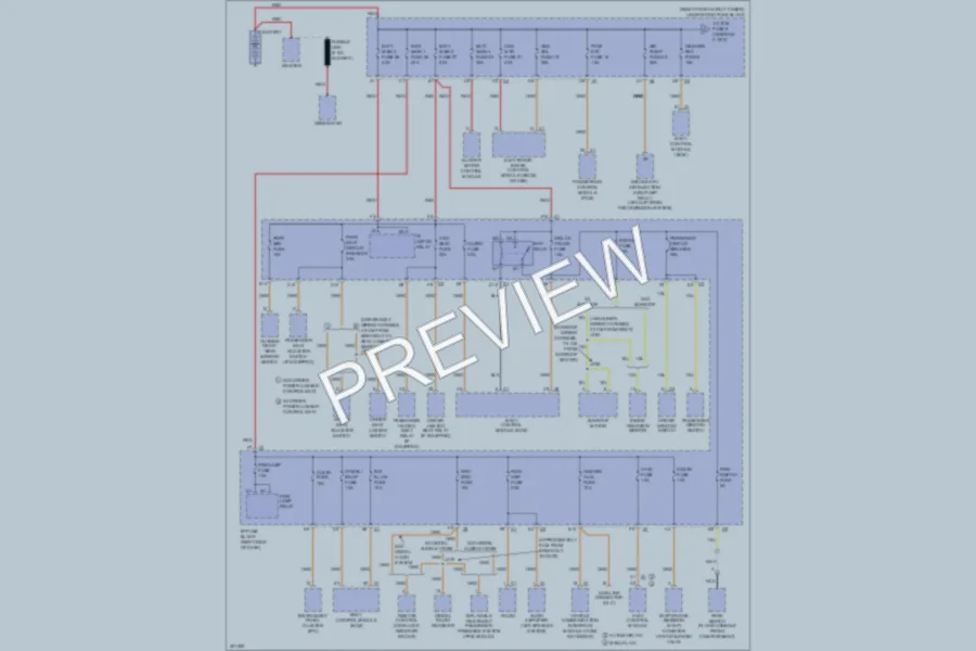 2009 Buick Allure Power Distribution wiring diagram preview