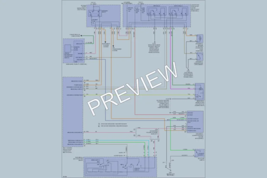 2009 Buick Enclave Wiper Washer wiring diagram preview