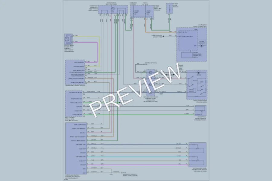 2009 Buick LaCrosse Cruise Control wiring diagram preview