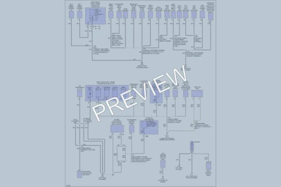2009 Buick LaCrosse Ground Distribution wiring diagram preview