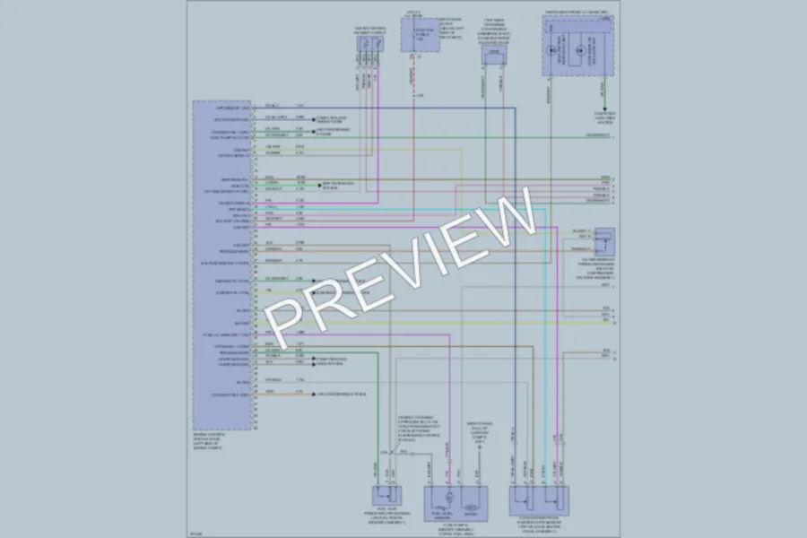 2009 Buick Lucerne Engine Performance wiring diagram preview