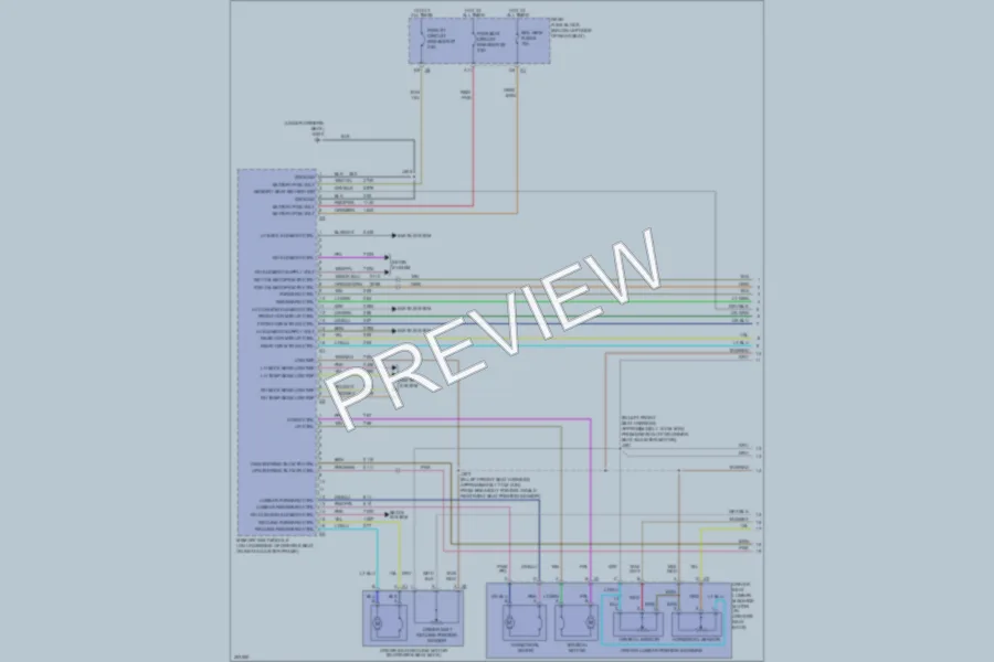 2009 Buick Lucerne Memory Systems wiring diagram preview