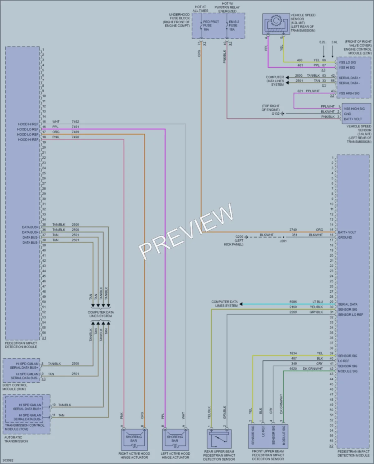 2009 Cadillac CTS Active Bodyworks wiring diagram preview