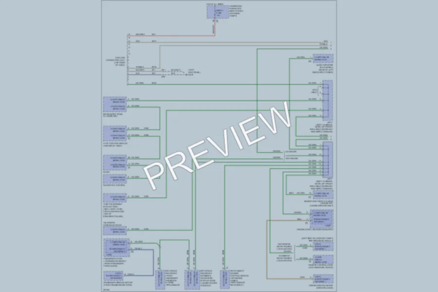 2009 Cadillac CTS Computer Data Lines wiring diagram preview