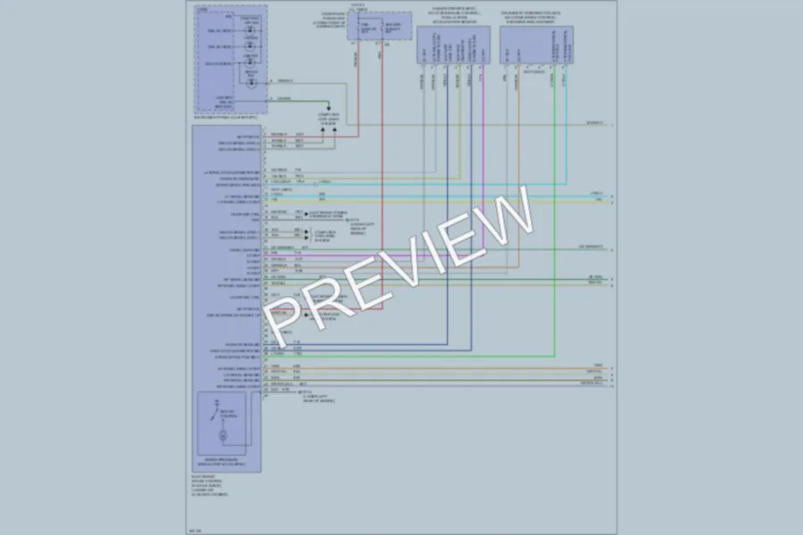 2009 Cadillac DTS Anti Lock Brakes wiring diagram preview