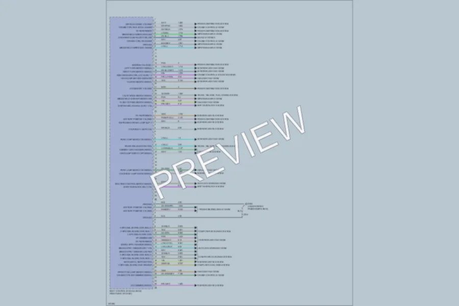 2009 Cadillac DTS Body Control Modules wiring diagram preview